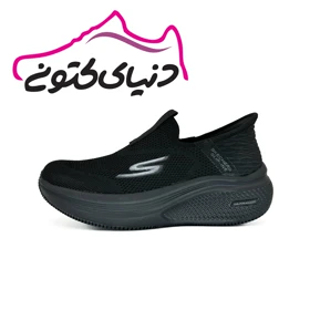 کتانی اسکیچرز بدون بند پرفورمنس مشکی اورجینال