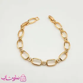 دستبند دخترانه ژوپینگ با حلقه های مستطیلی