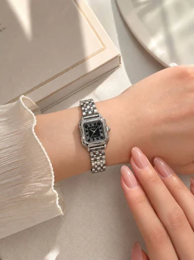 ساعت مچی زنانه کاتیر سانتوس کد W543 (مشکی)