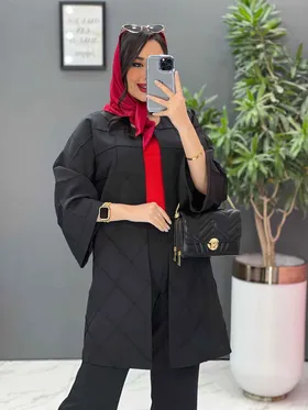 مانتو مازراتی بلند لوزی دوزی