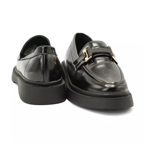 کفش کالج زنانه مدل Flat shoes - 0252_ Black