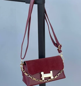 کیف هرمس 1341 (زرشکی)