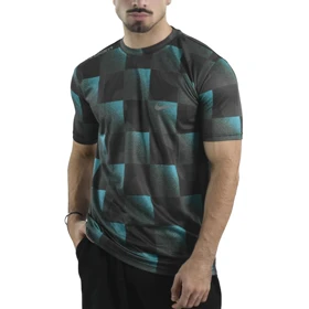 تیشرت ورزشی مردانه نایک مدل GMS-Dri Fit-4K0958 فیروزه ای