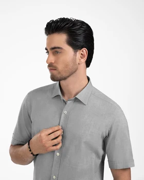 پیراهن مردانه ساده کد 1886