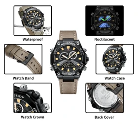 ساعت مچی نیوی فورس مدل nf-9220