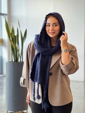 بیگ اسکارف آکاچی (سرمه ای)