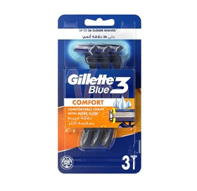 ژیلت Blue 3 مدل کامفورت بسته 3 عددی