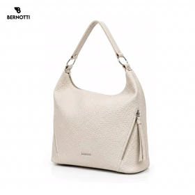 کیف دوشی زنانه برند برنوتی BERNOTTI TB-7178 (کرم)
