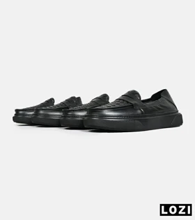 کفش مردانه مشکی Bottega Veneta