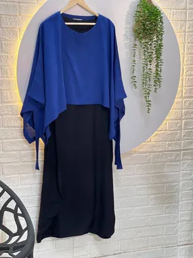 دو تیکه سارافون و شنل راه راه