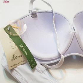 سوتین فنردار زنانه مدل بند متحرک رنگ آبی روشن لتیسیا کد 5267-9822