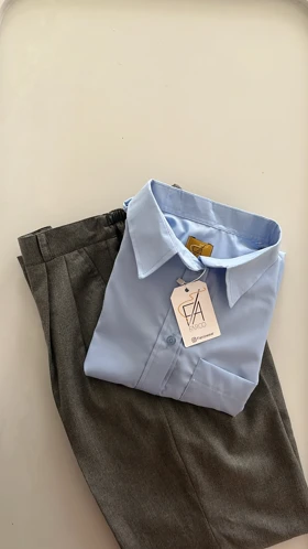 شومیز صبا آبی روشن 060