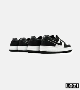 کفش کتانی مردانه و زنانه مشکی سفید نایک NIKE AIR FORCE مدل 4273