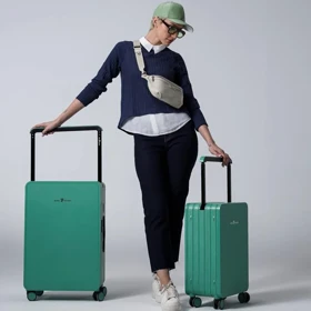 مجموعه 2 عددی چمدان رزمری مدل Rose Merry RL-601-2p-Green