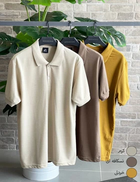 تیشرت 2 دکمه آریا کد : 696