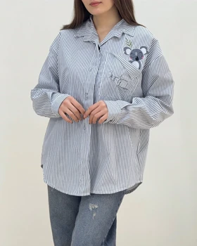 شومیز راه راه کوالا