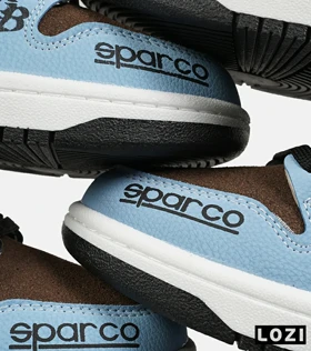 کفش کتانی مردانه و زنانه آبی مشکی Nike Sb Sparco F40