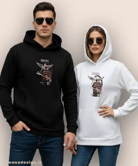 هودی مردانه و زنانه طرح نیروانا کد 982
