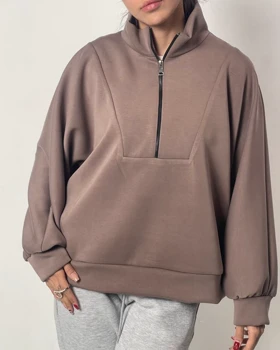 هودی نیم زیپ oysho  کد 1500115