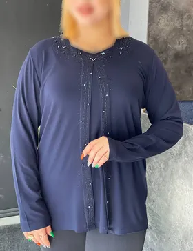 بلوز نگینی آرمیس کد : b0012