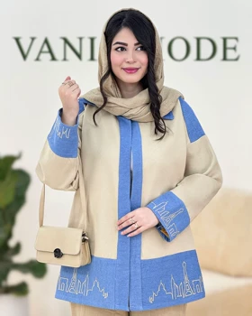 مانتو پیراهنی یقه جودون