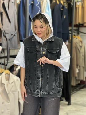 وست جین زنانه مدل زارا (Zara) درجه یک سنگشور