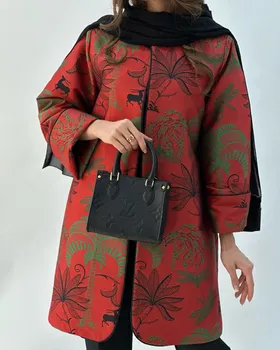 مانتو چهار فصل ژاکارد