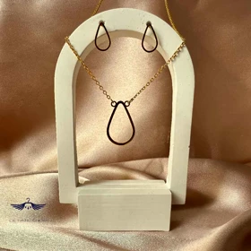 نیم ست طرح اشکی