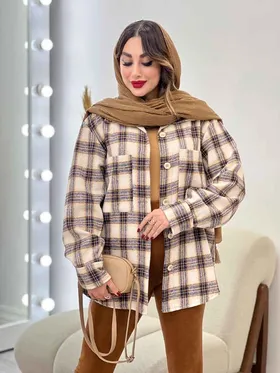 شکت چهارخونه دو جیب