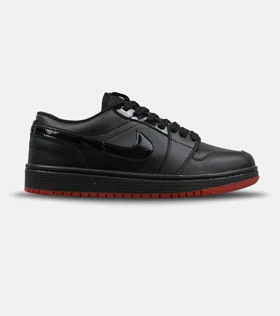 کفش کتانی مردانه و زنانه مشکی قرمز NIKE jordan 1 مدل 8776