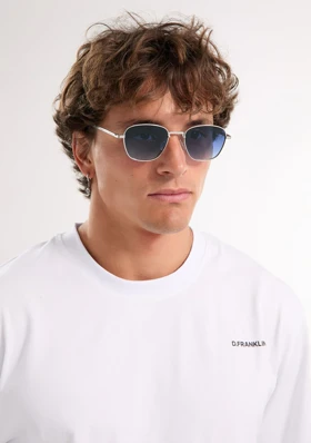 عینک آفتابی دی فرانکلین مدل D.franklin Quad Legacy Silver / Gradient Blue