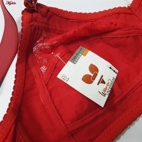 سوتین بدون فنر زنانه ارکیده رنگ قرمز ماییلدا مدل 5414