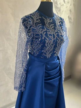 پیراهن مجلسی زنانه و شب ماکسی مدل ملودی1