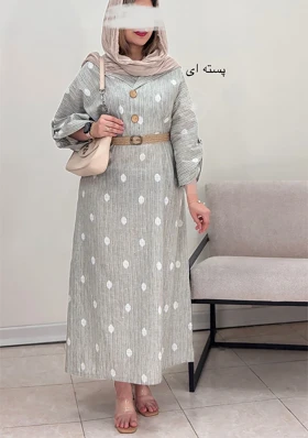 پیراهن مانتویی آیناز