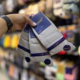 جوراب مردانه ساق بلند کلاسیک/code:9002_13