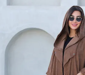 مانتو زنانه سایز بزرگ مدل الیزا کد77525
