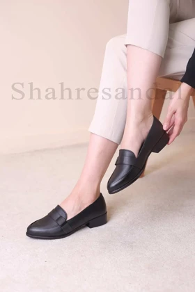 کفش پرسنلی پاشنه‌دار زنانه ملینا