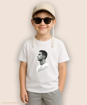 تیشرت بچگانه طرح کریستیانو رونالدو کد 960