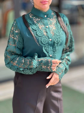 شومیز گیپور کد 828