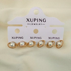 گوشواره ماه کهکشانی مرواریدی ژوپینگ