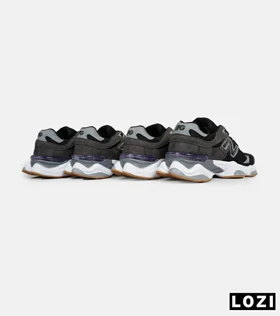 کفش کتانی مردانه و زنانه مشکی خاکستری NEW BALANCE 9060 مدل 7095