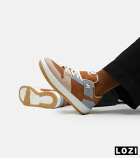 کفش کتانی مردانه قهوه ای آبی نایک NIKE SB