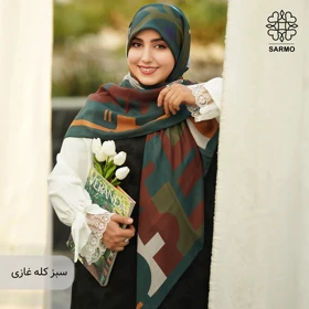 روسری نخ پنبه کوچه نگار