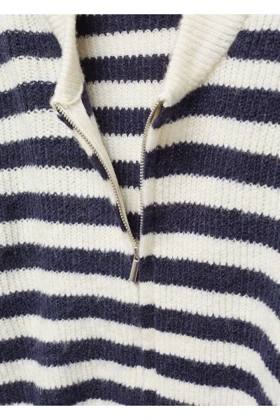 ژاکت کش باف پشمی زنانه اورجینال منگو mango