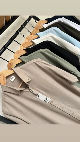 پیراهن آستین کوتاه ساده 2660