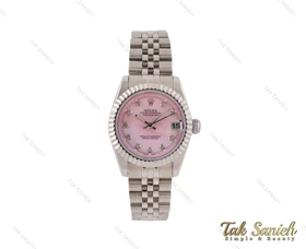 ساعت رولکس زنانه صفحه صورتی Rolex-3723-L