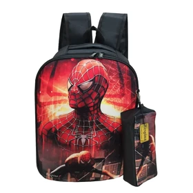 کیف مدرسه پسرانه مدل مردعنکبوتی spiderman با جامدادی (برند respina)
