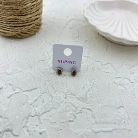 گوشواره زنانه طرح جواهری شیک و بادوام ژوپینگ