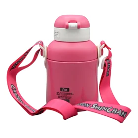 بطری و تراول ماگ کرایون شین چان بچگانه مدل Blinky ظرفیت 0.48 لیتر