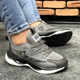 کتانی اسپرت مردانه مدل NIKE Air Griffey رنگ طوسی